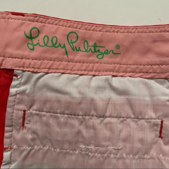 Lilly Pulitzer ~ pink Callahan chino shorts ~ size 2 - Picture 7 of 7